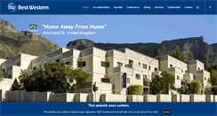 Desktop Screenshot of bestwesterncapesuiteshotel.co.za