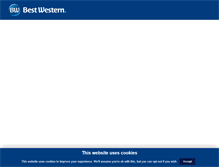 Tablet Screenshot of bestwesterncapesuiteshotel.co.za